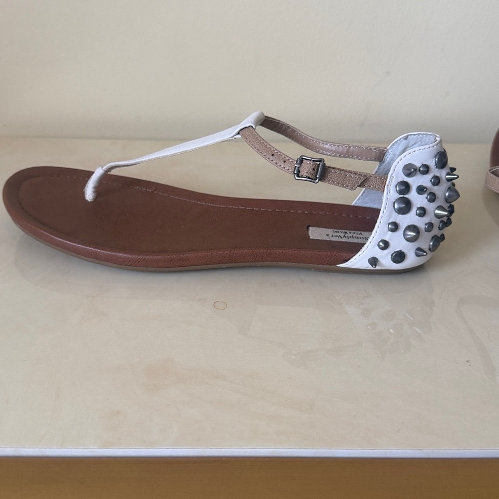 Simply Very,  Studded Sandals Sz 10 - Picture 3 of 9